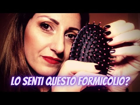 TI RILASSO CON HAIR BRUSHING & HEAD MASSAGE | ASMR ITA