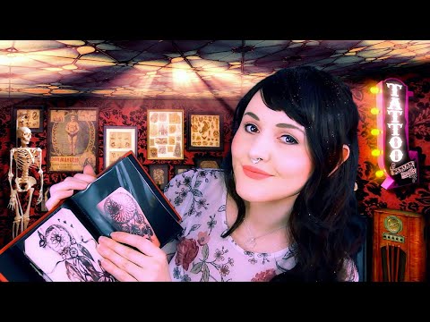 [ASMR] Tattoo Shop Consultation - Ear To Ear