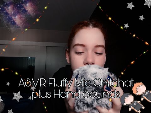 ASMR~ FLUFFY MIC CHITCHAT PLUS HAND SOUNDS (SPANISH)