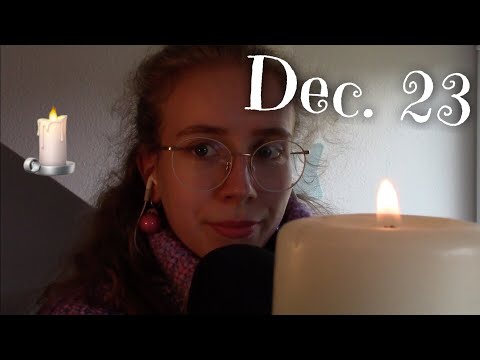 ASMR || Follow the Light with a CANDLE 🕯💓 (Advent Calendar 2021)