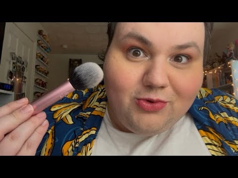 asmr soft summer makeup look