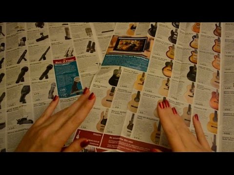ASMR Soft Paper Crinkles on Fabric & Soft-Spoken Ramble