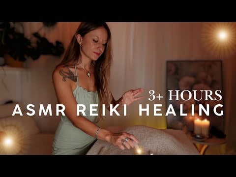 3 Hours ASMR Reiki Healing For Deep Sleep & Relaxation 💫 Soft Spoken Energy Healing 