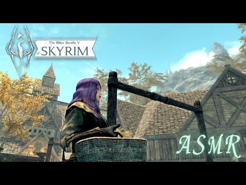 Skyrim ASMR🏔盗賊の街リフテンに到着~𝔻𝔸𝕐,𝟜~ #イヤホン推奨