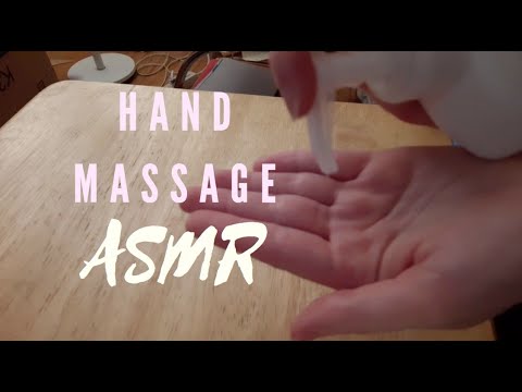 [ASMR] Hand Massage, Tapping, & Tracing Sounds~