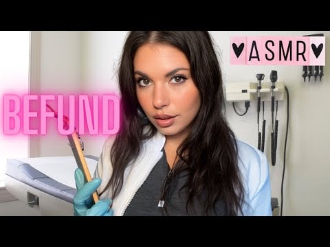 ASMR Medizinische Nachuntersuchung 🩺 Intensive Ohrenreinigung & Glove Sounds