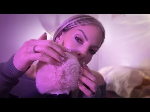 ASMR Clicky Whisper BARELY Touching The Mic & GENTLE ASMR Triggers For DEEP Sleep