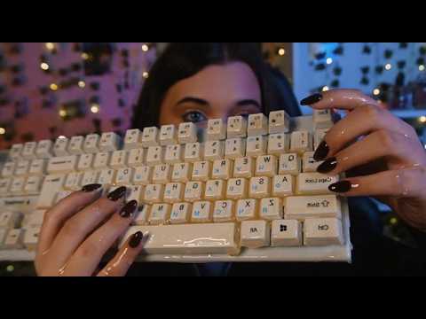 АСМР МЕДОВАЯ КЛАВИАТУРА 🍯ASMR HONEY KEYBOARD