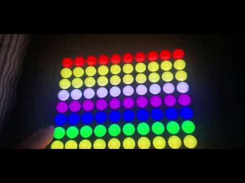 Relaxing Lite-Brite play