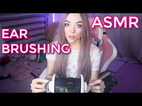 Soothing Soft Ear Brushing ASMR👂