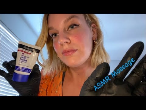 [ASMR] Fast & Aggressive Hand And Forearm Massage With Lotion And A New Wooden Tool (Gloves)