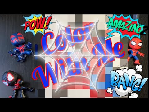 ASMR Color With Me “Spider-Man, Miles Morales & Spider-Man 2099 