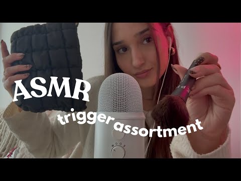 asmr - tingly trigger assortment for sleep ☁️🤍