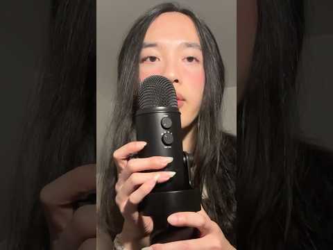 ASMR mouth sounds up-close-and-personal 👄 (short version) #asmr #relax #mouthsounds #shorts