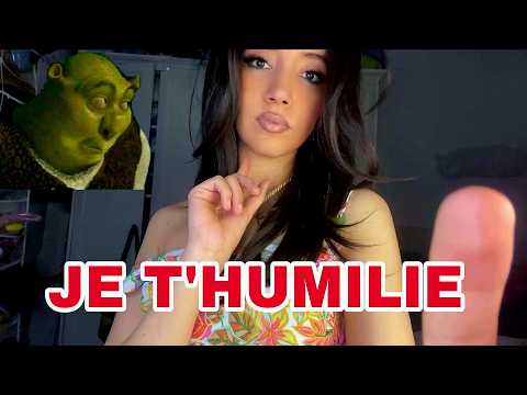 ASMR FRANÇAIS PARTIE 64 : ROLEPLAY JE T'HUMILIE ET TU KIFFES