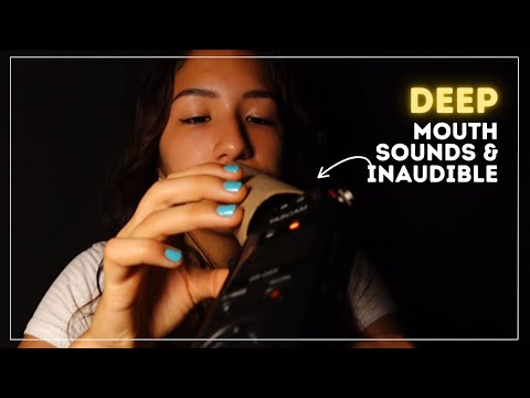 ASMR Inaudible y Mouth Sounds Intensos | 100% cosquillas en tus OIDOS