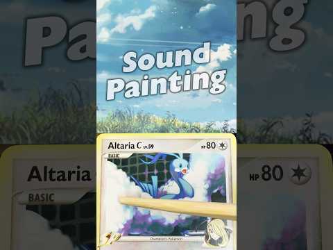 Sound Painting Pokemon | Altaria #asmr