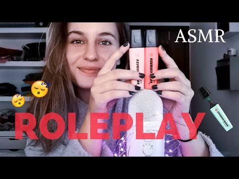 (ASMR) ROLEPLAY Dependienta de PAPELERÍA (te vas a Dormir) | Montaña ASMR Español