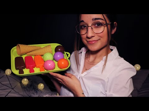 [ASMR Português] Ice Cream Shop Roleplay | Geladaria | Tapping (PT-PT) 🍦