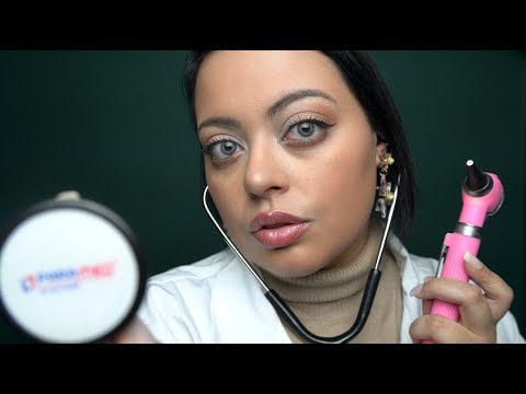 ASMR| In Depth Physical Exam w/ 3Dio PERSONAL ATTENTION [4K]