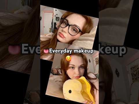 Everyday makeup I’m bored so I’m making videos #makeup