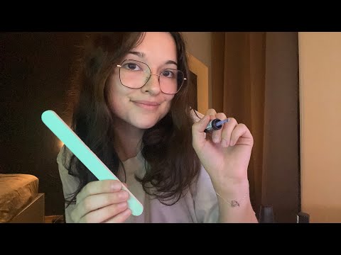 ASMR ~ Roleplay la peste te fait les ongles 💅🏼