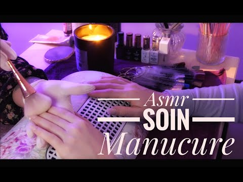 ASMR MANUCURE 💅 , SOIN DES ONGLES ❄️& ASMR SERENA✨