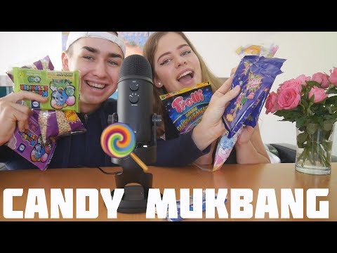ASMR Candy Mukbang🍭🍬 먹방 Eating Show | ASMR Couple 💏