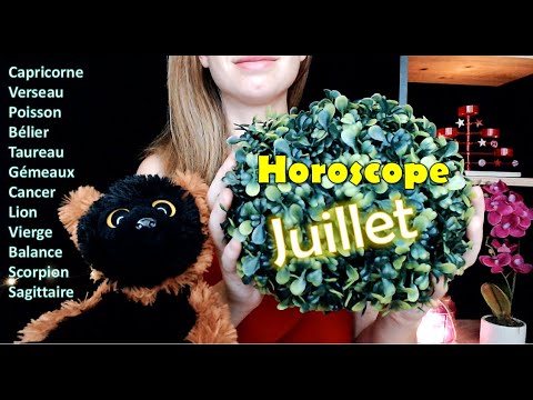 [ASMR français] Horoscope juillet - chuchotement,trigger words, mutlidéclencheurs