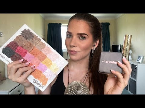 ASMR Talking you through my favourite makeup products