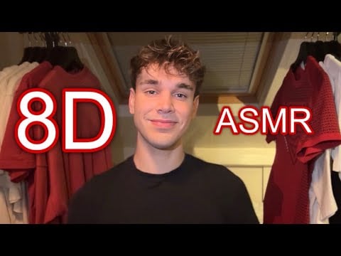 Fall asleep while I walk around you (ASMR 8D)🎧