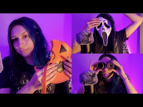 ASMR Spirit Halloween Haul! | Tapping, whispering, fabric scratching