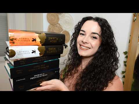 ASMR - Bibliothèque de romantasy ✨ | Tapping, sticky fingers, page turning, lecture chuchotée