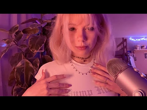 ASMR | Jewelry sounds and t-shirt scratching ⛓🎀⭐️ | candymindedASMR