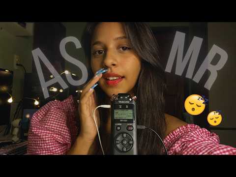 ASMR: DURMA RÁPIDO COM INAUDÍVEL E TAPPING NO TASCAM