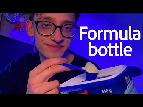 asmr making baby formula with dad 🍼 (personal attention & age regression)