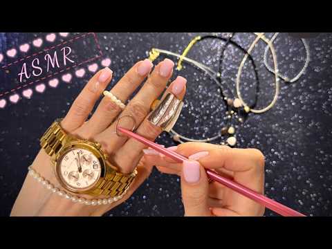 ASMR - Любимые украшения, близкий шепот - АСМР