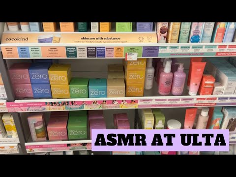 ASMR Around ULTA! (Camera scratching, organization!)