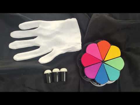 OPERA GLOVES 👉 GOLDEN 👈 Creative with Gloves 💙🧡💚  [[ASMR]]