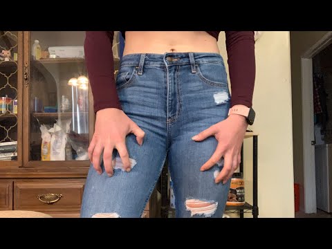 Jean Scratching ASMR Pt. 2 | Viewer Requested | Pocket Sounds | Zipper Sounds