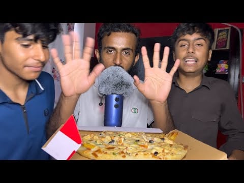 ASMR With Friends Challenge 🍕