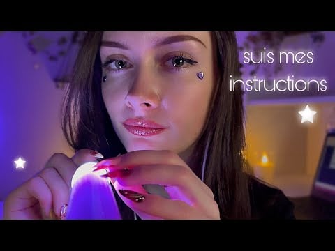 ASMR ⟡ suis mes instructions ⟡  (promis tu vas passer un bon moment)