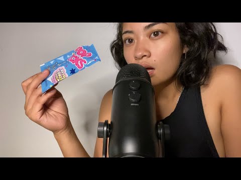 ASMR Eating Pop Rocks (mouth sounds)