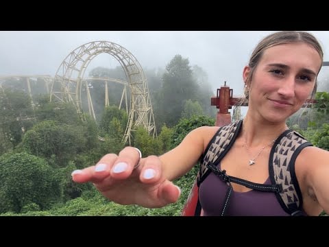 ASMR at an abandoned theme park