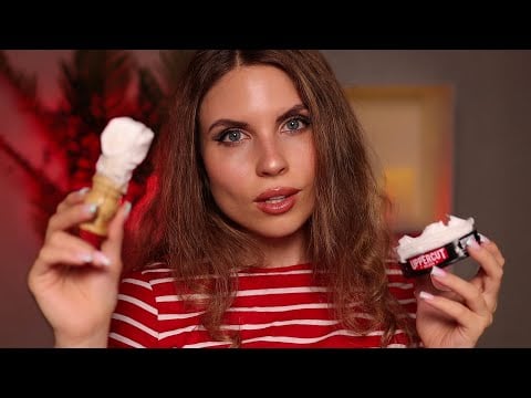 💈ASMR Haircut & Shaving Barbershop Roleplay, Personal Attention💈