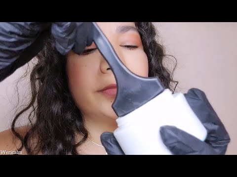 ASMR - Fazendo Alisamento No Seu Cabelo