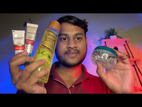 ASMR Ultimate Glow Up: Skincare, Makeup & Deep Head Massage for Sleep 💆🏻‍♀️✨