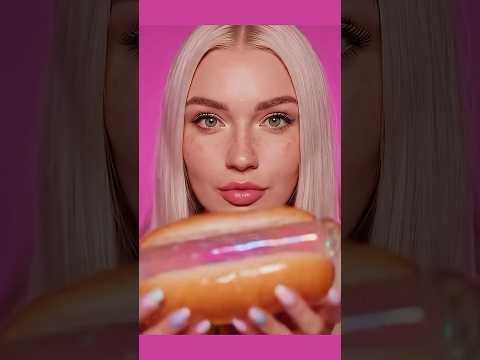 I Bit a Glass-Like Hot Dog?! 🤯 ASMR Test