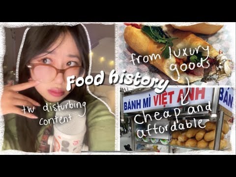 ASMR How was Banh Mi invented ? spoiler it’s disturbing !