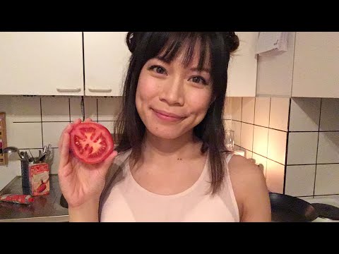 ASMR Cooking -  Yummy Spaghetti (Vegan)